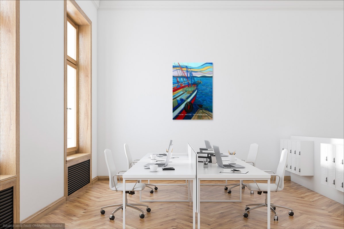 See "AU BOUT DU QUAI, LE CHALUTIER" of Alain Faure