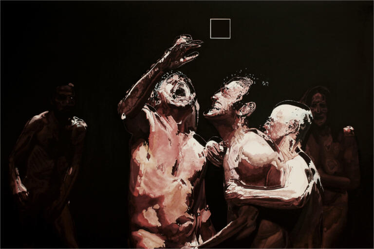 See "La marche des ombres: la supplication                    " of Cyrille Legros                    
